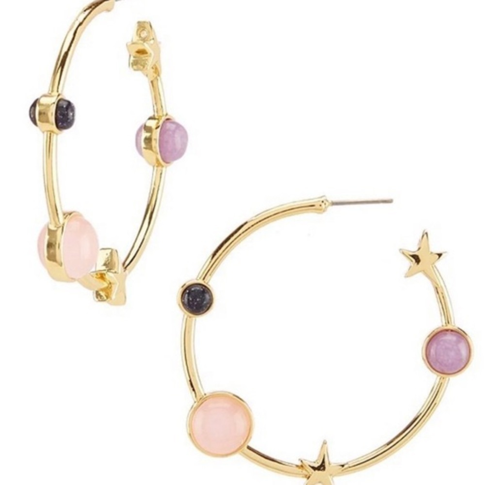 Kate Spade Authentic On The Rocks Hoops - Picture 9 of 15